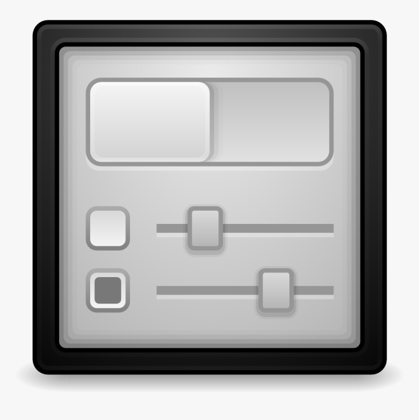 Apps Dconf Editor Icon - Display Device, HD Png Download, Free Download