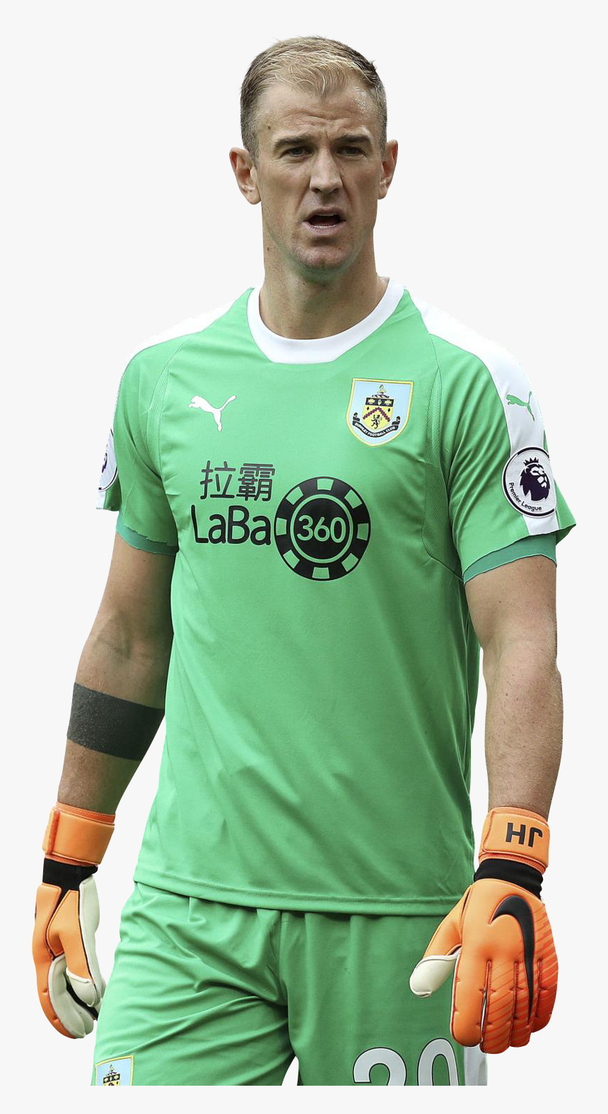 Joe Hart Render - Joe Hart Burnley Transparent, HD Png Download, Free Download