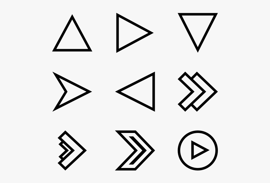 Arrow Icon Collection - Iobuf Xilinx, HD Png Download, Free Download