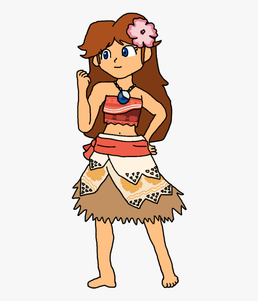 Moana Transparent Kingdom Hearts - Daisy Pocahontas Dress By Katlime, HD Png Download, Free Download