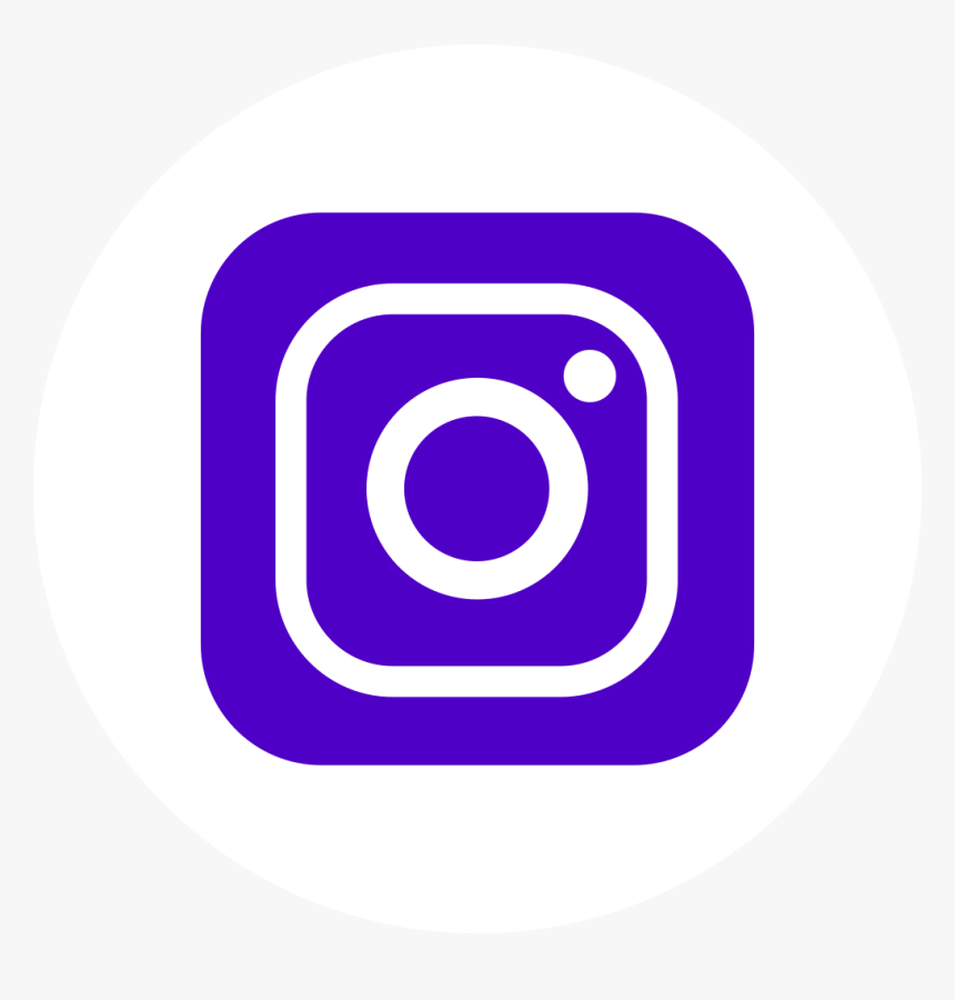 Purple Social Media Icons Png Logo Instagram 2019 Gif