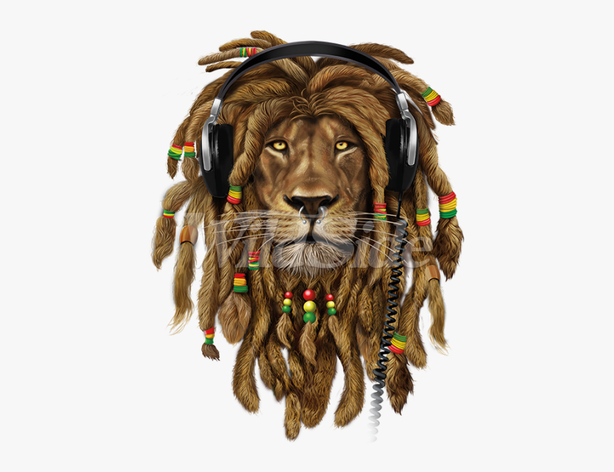 Thumb Image - Rasta Lion Png, Transparent Png, Free Download