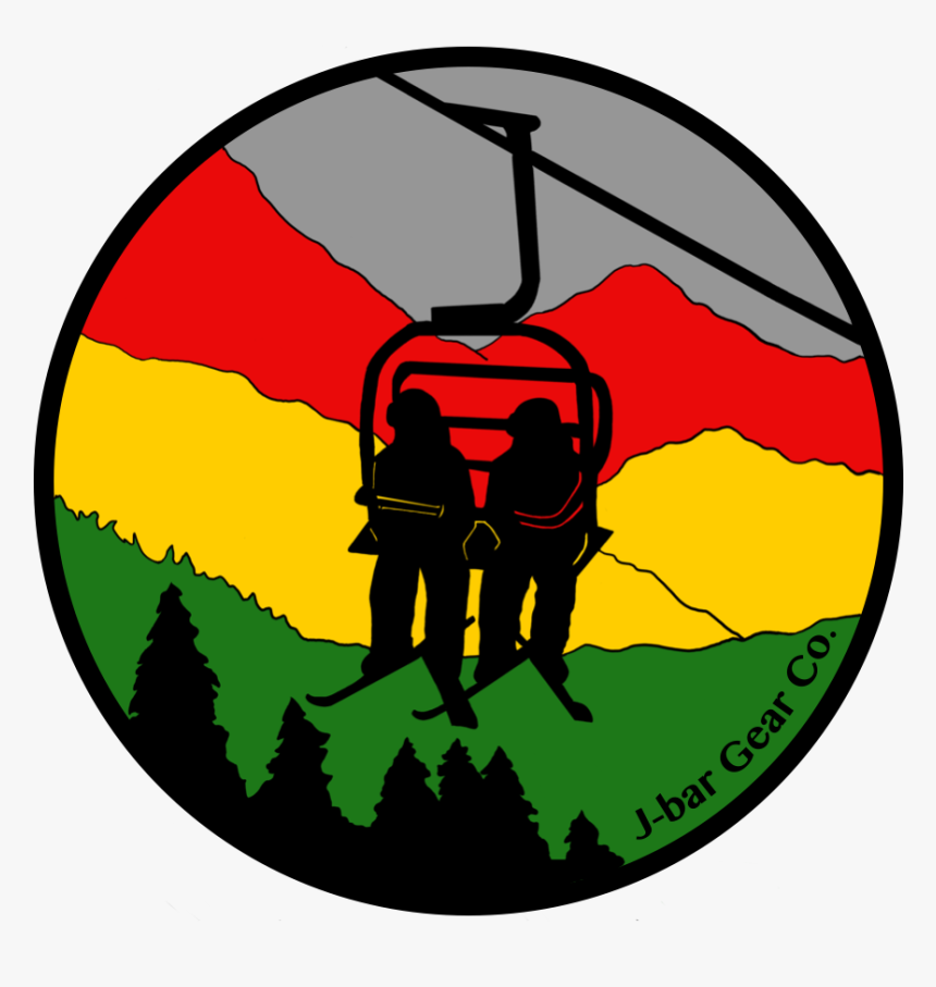 Chairlift Rasta Sticker - Rasta Sticker Design, HD Png Download, Free Download