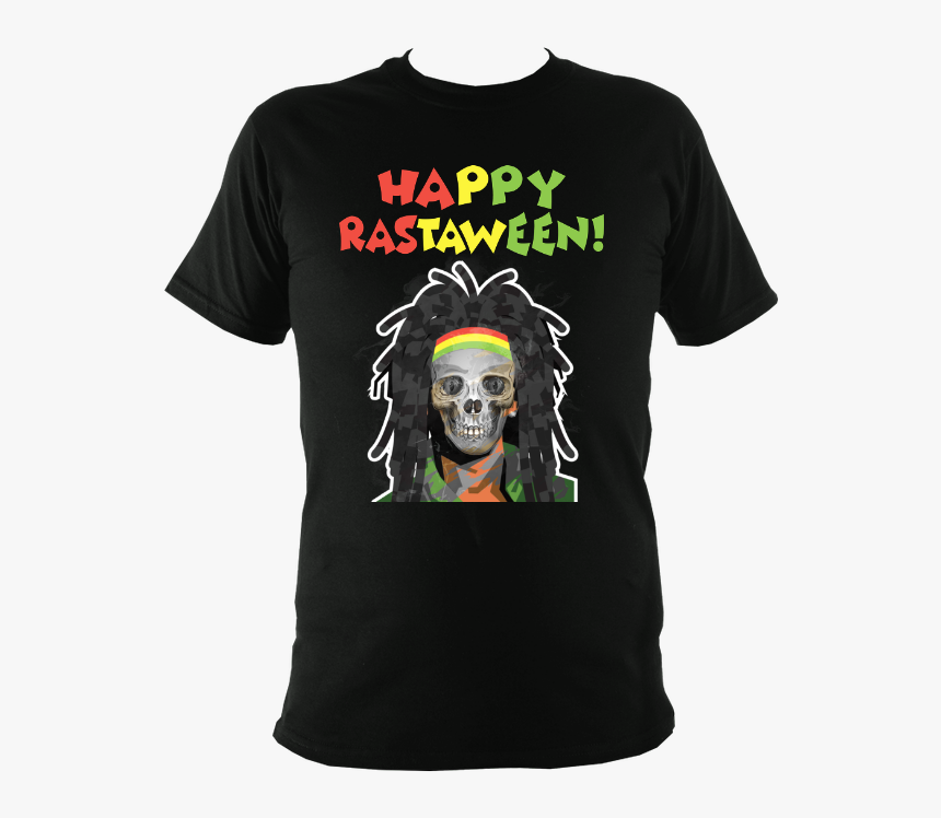 Rasta Ghoul On A T-shirt - Phidippus Regius T Shirt, HD Png Download, Free Download