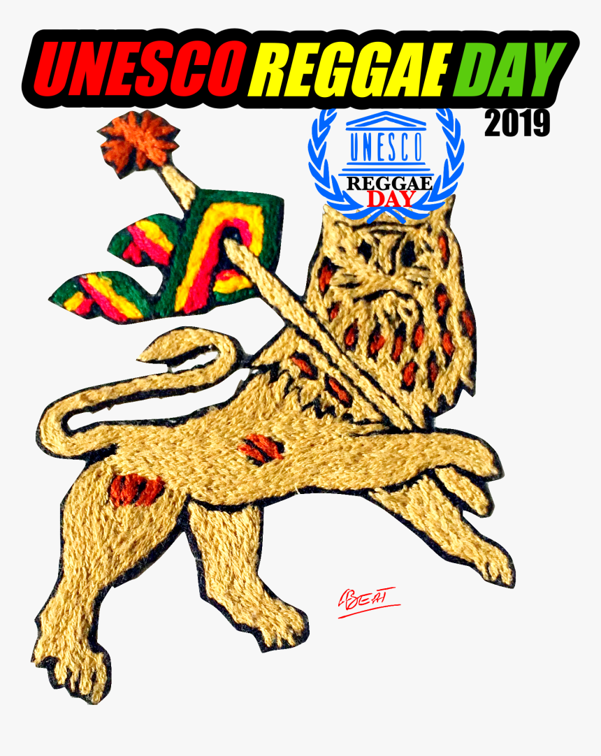 Unesco Reggae Dayvx3- Copie - Cartoon, HD Png Download, Free Download