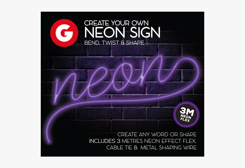 Make Your Own Neon Sign - Flyer, HD Png Download, Free Download