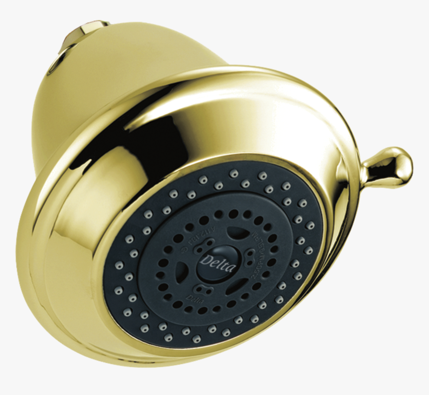 Delta Faucet Rp43381pb Premium 3 Setting Shower Head, - Delta Shower Head Rp43381, HD Png Download, Free Download