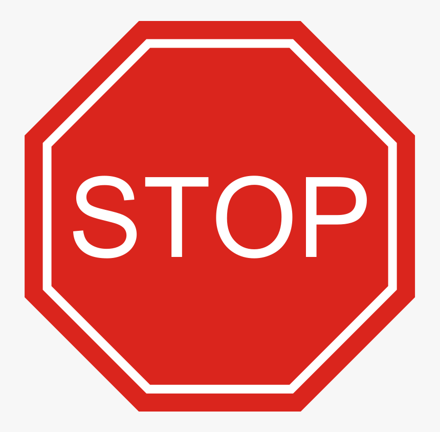 Download And Use Sign Stop Png Image Without Background - Free Stop Sign Clip Art, Transparent Png, Free Download