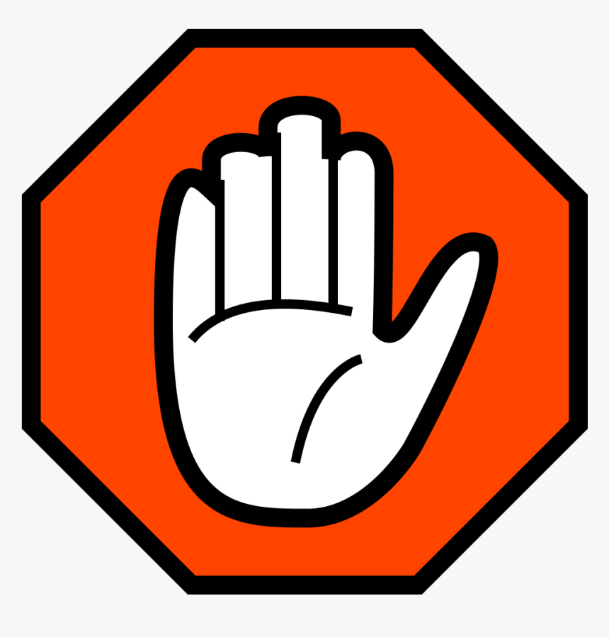 Cartoon Stop Hand Png, Transparent Png, Free Download