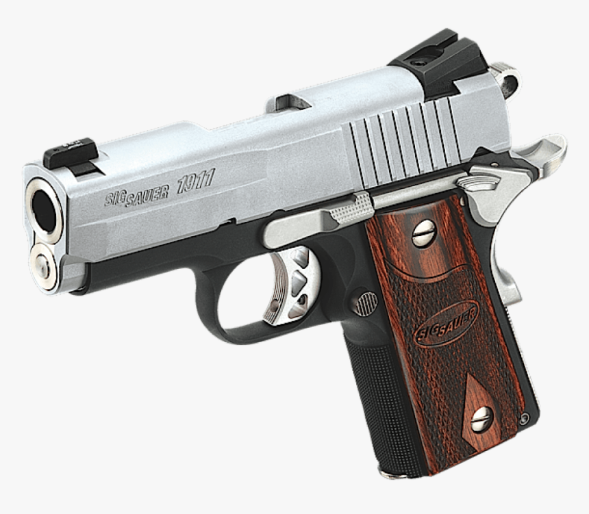 Transparent M1911 Png - Sig Sauer 1911u 45 Tss 1911 Ultra Two Tone Slite, Png Download, Free Download