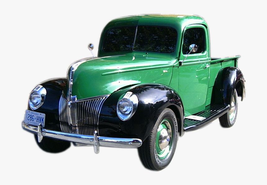 Car Pickup Truck Thames Trader Peterbilt Ford Motor - Old Farm Truck Png, Transparent Png, Free Download