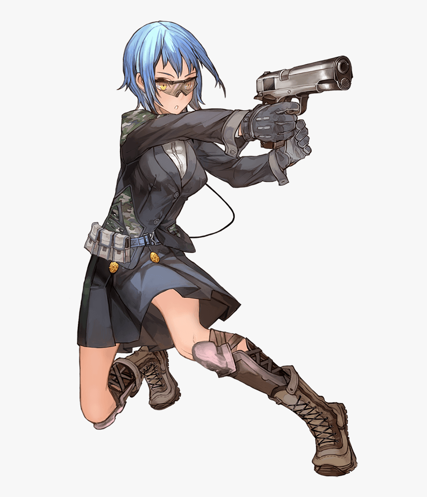 Retrieved From "https - M1911 Girl, HD Png Download, Free Download
