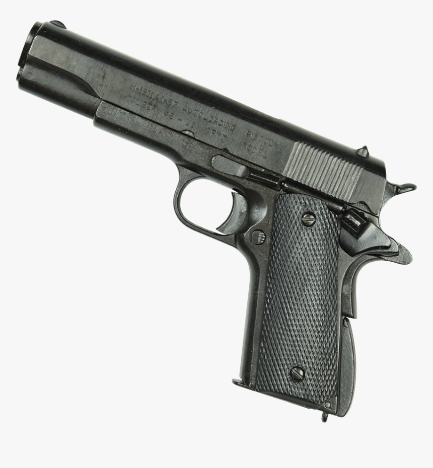 45 Caliber Automatic Pistol Black - Turkish 1911 45 Acp, HD Png Download, Free Download