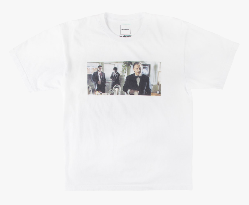 Ss Pulp Fiction Wolf White Tee - T-shirt, HD Png Download, Free Download