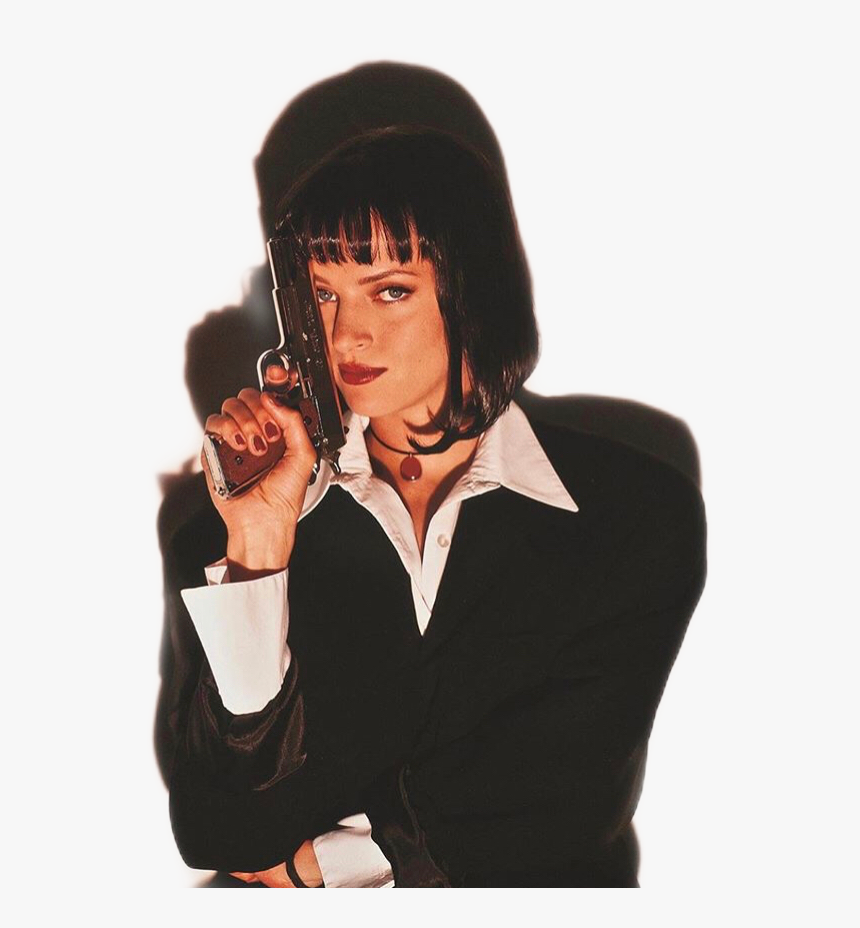 #pulpfiction #movies #aesthetic #rap #rapper #gun #badass - Pulp Fiction Aesthetic Png, Transparent Png, Free Download