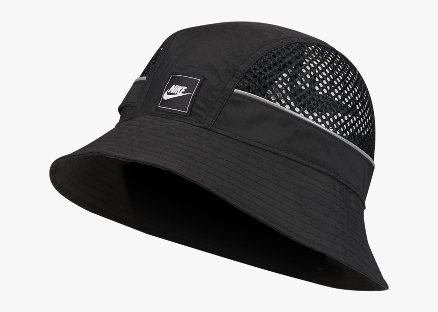 Nike Sportswear Mesh Bucket Hat Black - Bucket Hat Png Nike, Transparent Png, Free Download