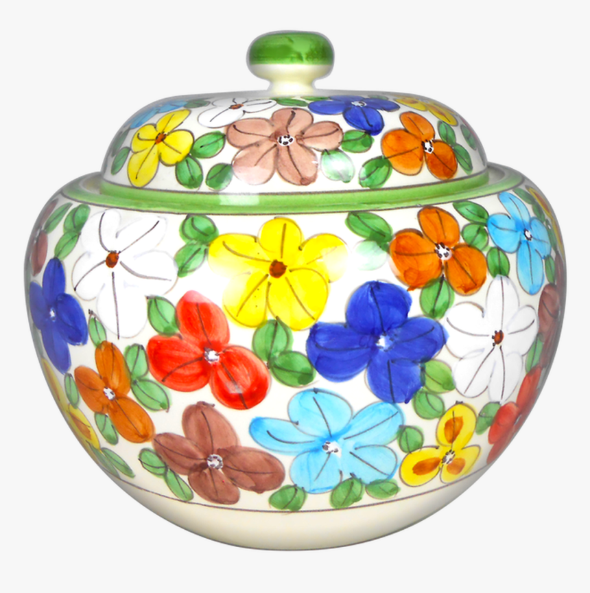 Margherite Cookie Jar - Ceramic, HD Png Download, Free Download