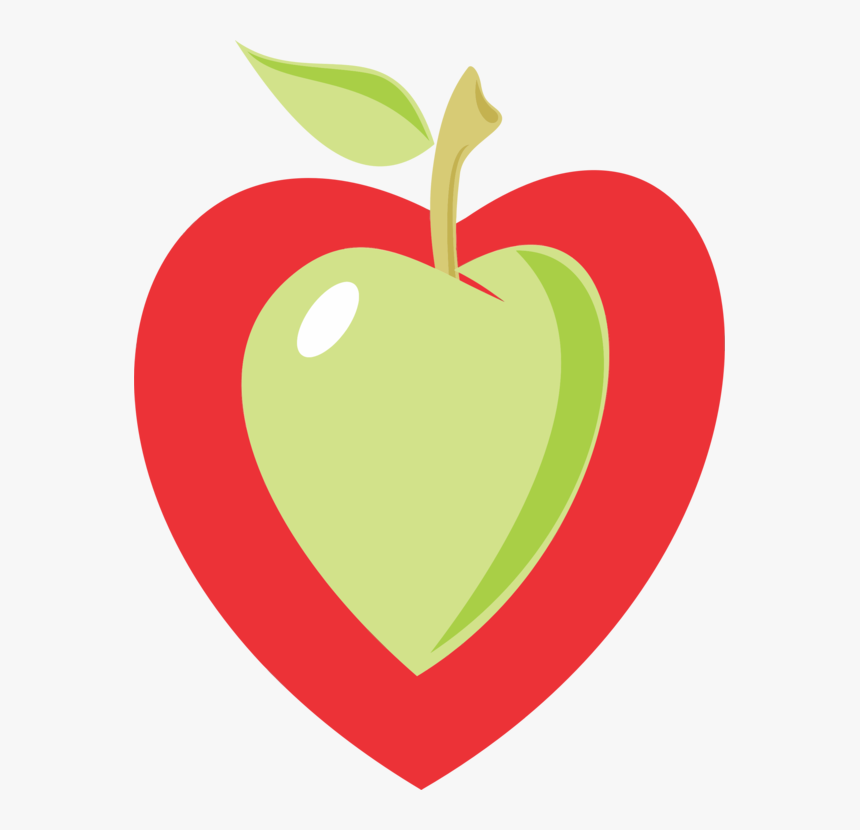 Heart,love,apple - Apple Heart Png, Transparent Png, Free Download