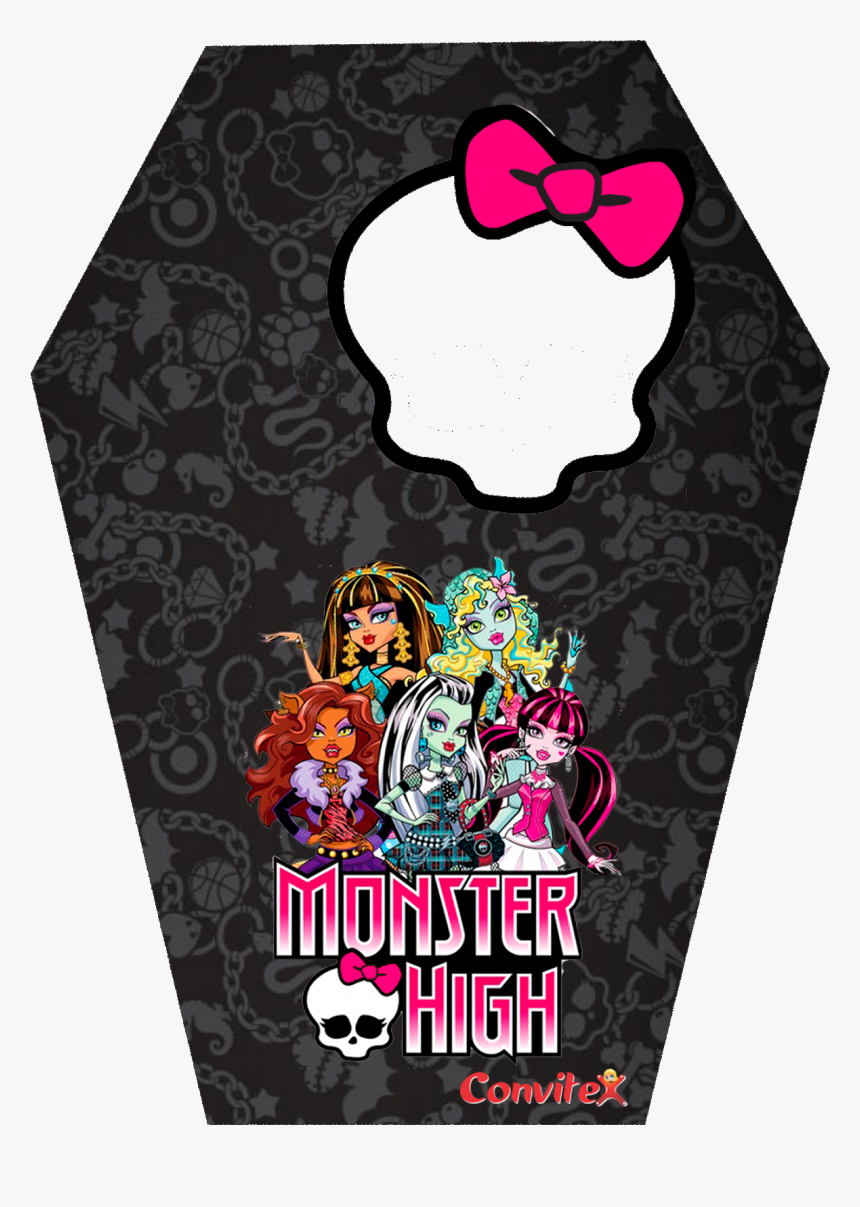 Monster High Caixao - Monster High 12th Birthday Invitations, HD Png Download, Free Download