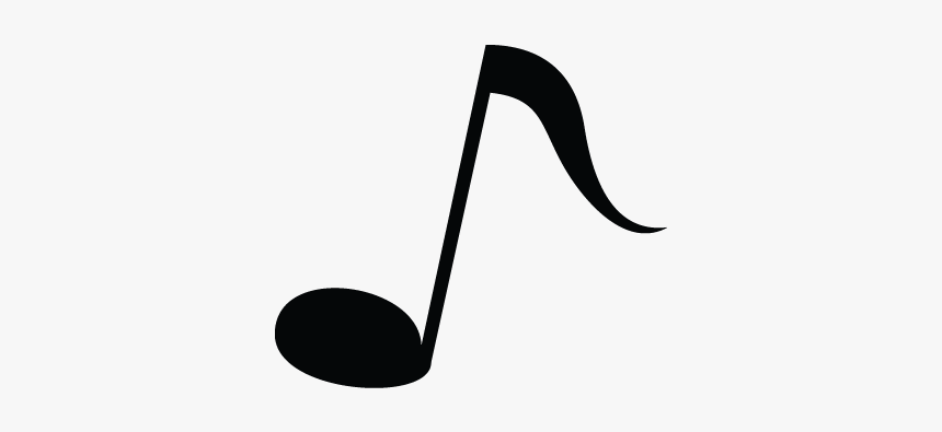 Eighth Note, Music, Node, Instrument Vector Icon - Musical Eighth Note Clip Art, HD Png Download, Free Download