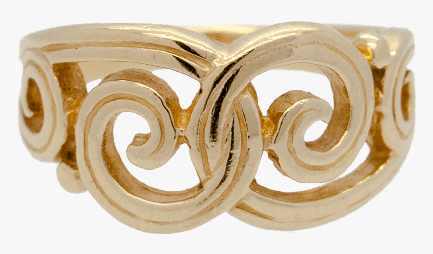 James Avery 14k Yellow Gold Gentle Wave Swirl Ring - James Avery Gentle Wave Gold Ring, HD Png Download, Free Download