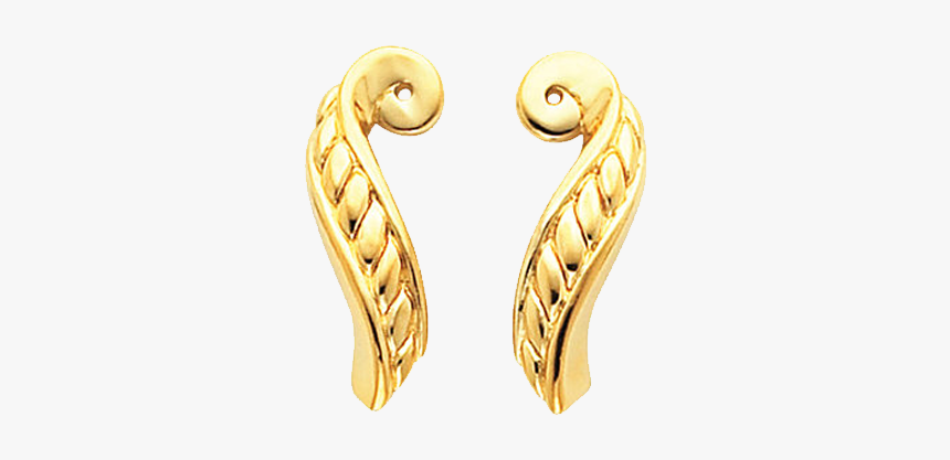 Swirl Dangle Earring Jackets - Earrings, HD Png Download, Free Download