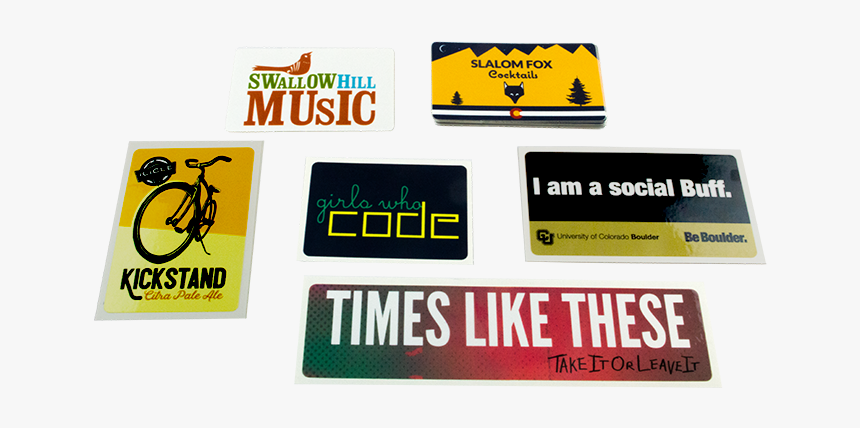 Examples Of Custom Printed Rectangle Stickers From - Rectangle Stickers, HD Png Download, Free Download