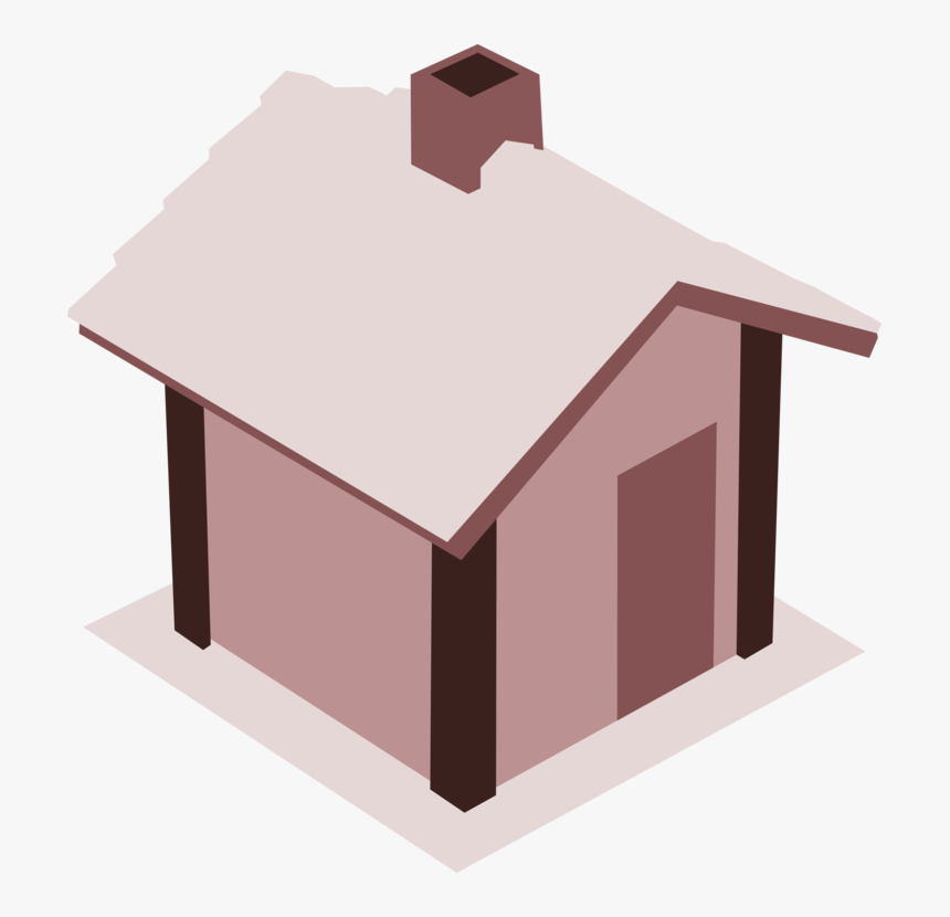 Angle,house,roof - Simple 3d House Png, Transparent Png, Free Download