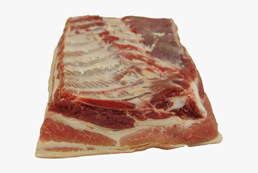 Raw Pork Png Free Download - Streaky Pork, Transparent Png, Free Download