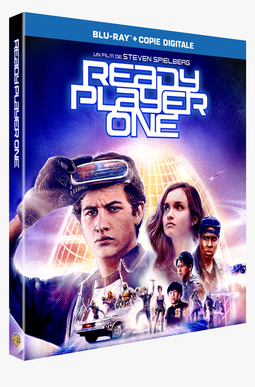 Ready Player One En Steelbook®, Blu-ray, Dvd Et Vod - Ready Player One Bluray, HD Png Download, Free Download