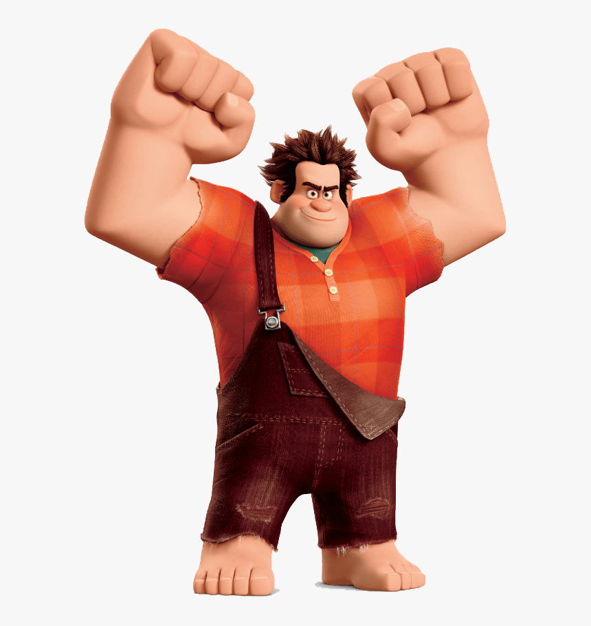 Ralph Fists In The Air - Wreck It Ralph Jpg, HD Png Download, Free Download