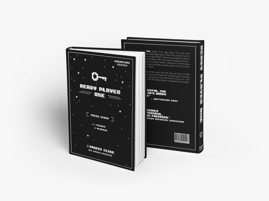Ready Player One Book Black Cover, HD Png Download, Free Download