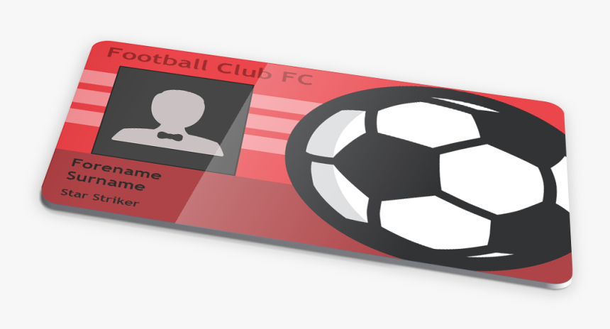 Football Id Card Design, HD Png Download, Free Download