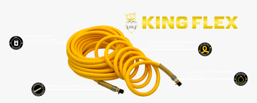 King Flex Pvc Air Hose - Networking Cables, HD Png Download, Free Download