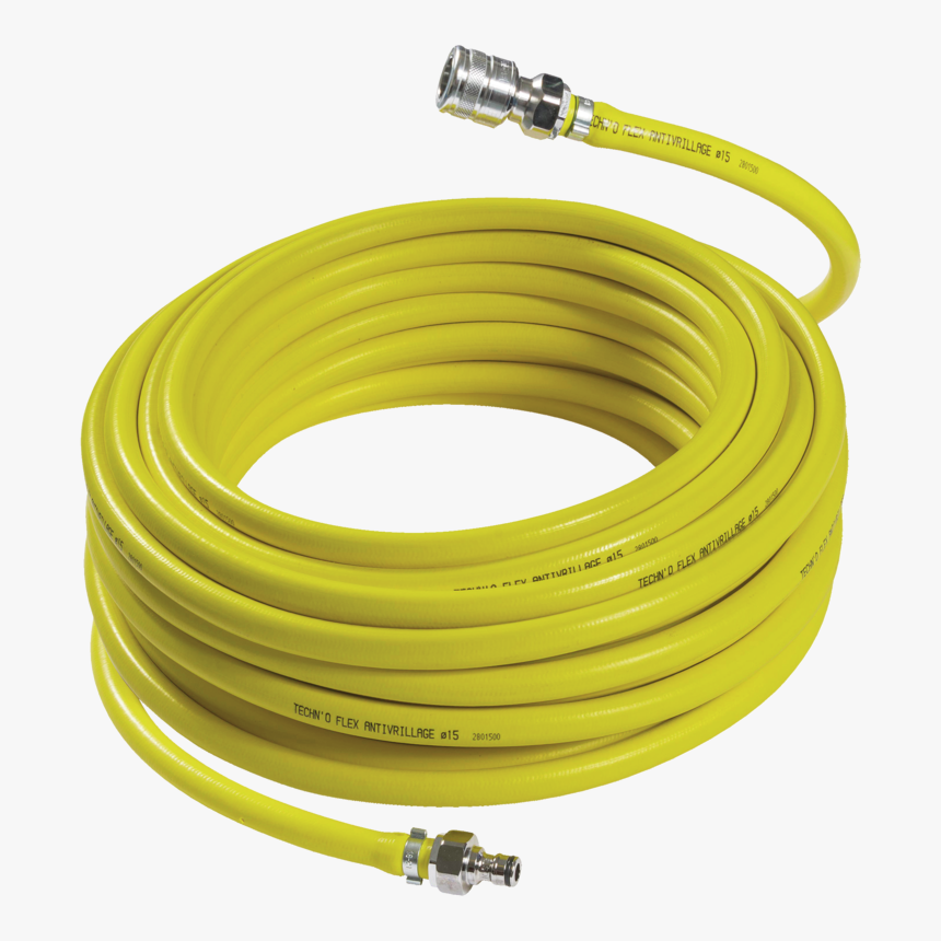 Hose Extension With Valved Hose Coupler And Plug"
 - Wire, HD Png Download, Free Download