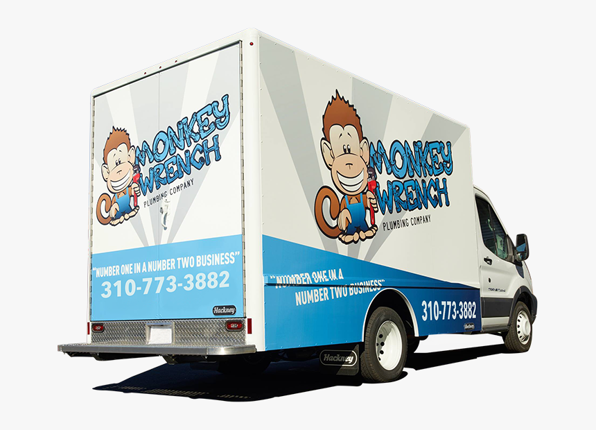 Monkey Wrench Plumbing Van Photo - Monkey Wrench Plumbing, HD Png Download, Free Download