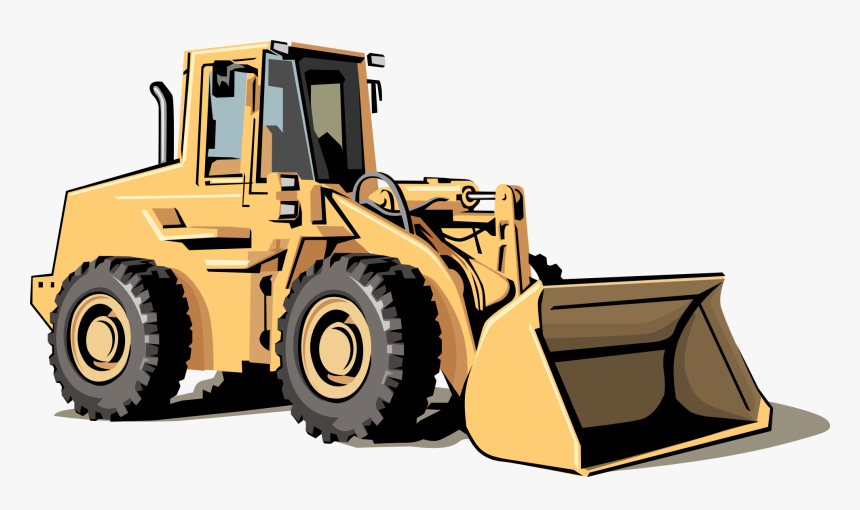 Jpg Freeuse Library Bulldozer Clipart Crane Machine - Bulldozer Clipart, HD Png Download, Free Download