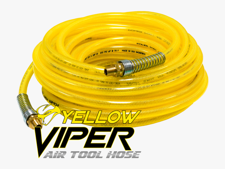 Yellow Viper Polyurethane Air Hose - Wire, HD Png Download, Free Download