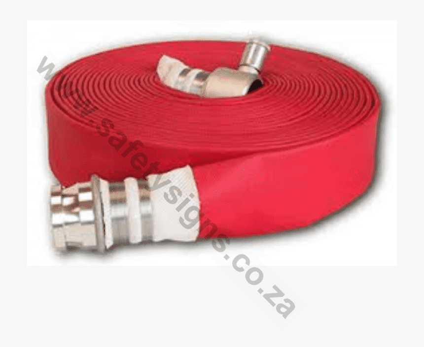 Fire Tech Layflat Fire Hose 65mmx30m C W Couplings - Wire, HD Png Download, Free Download