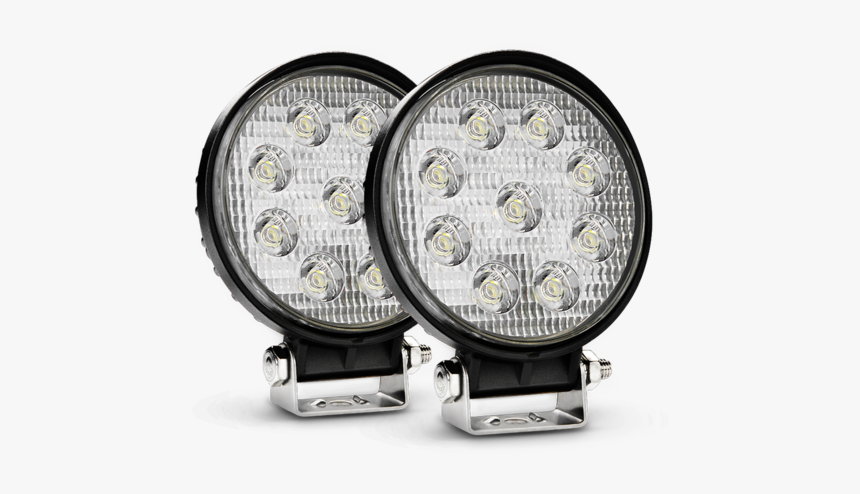 Offroad Led Work Lights - 4.5 Inch Round Led Lights, HD Png Download, Free Download