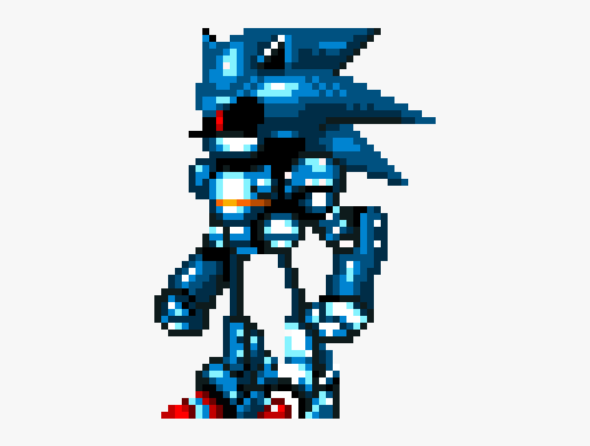 Sonic 3 Mecha Sonic Sprite, HD Png Download, Free Download