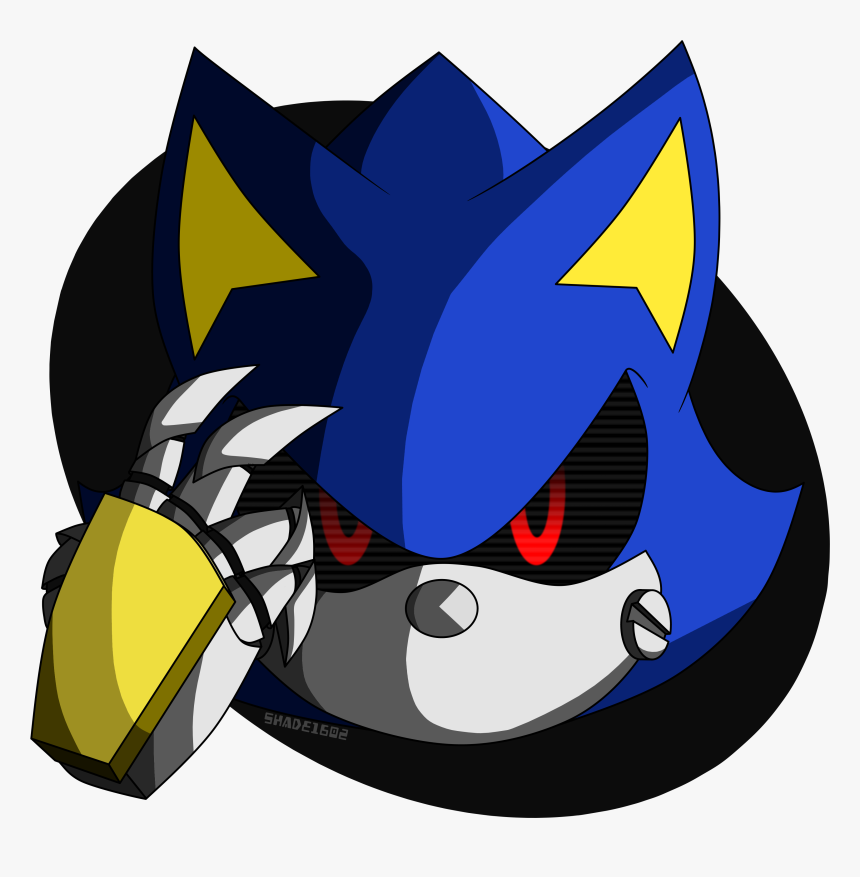Metal Sonic - Cartoon, HD Png Download, Free Download