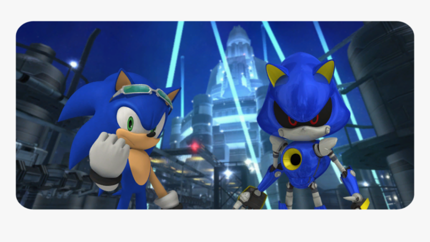 Sonic Vs Metal Sonic Riders, HD Png Download, Free Download