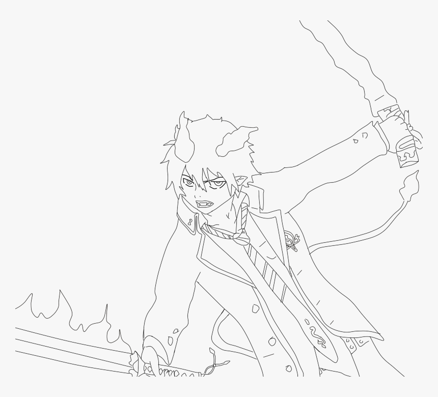 Transparent Rin Okumura Png - Colour In Rin Okumura, Png Download, Free Download