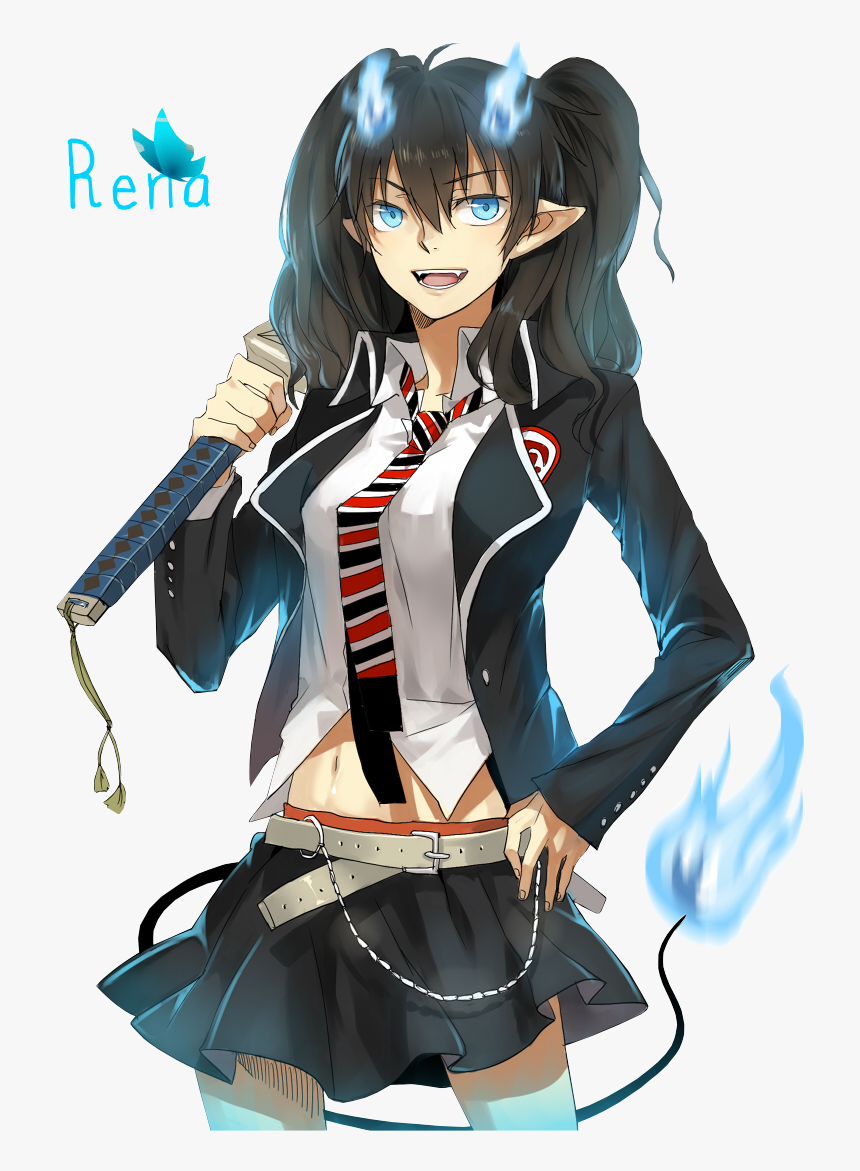 Female Rin Okumura - Blue Exorcist Rin Girl, HD Png Download, Free Download