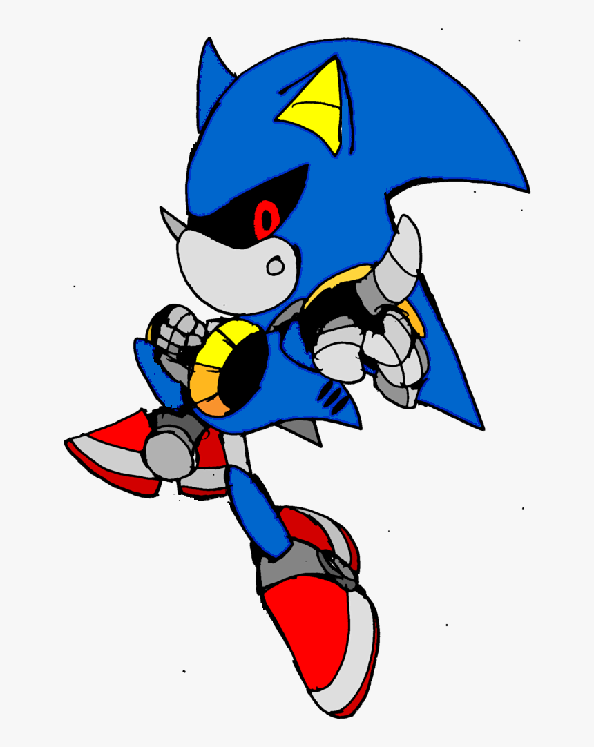 Metalsonic - Cartoon, HD Png Download, Free Download