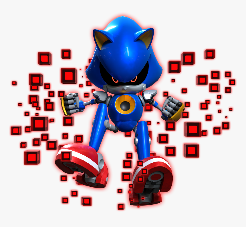 Sonic Forces Metal Sonic , Png Download - Cartoon, Transparent Png, Free Download