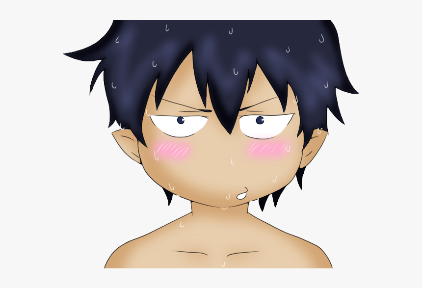 Picture Library Blush Drawing Face Impression - Rin Okumura Blushing, HD Png Download, Free Download