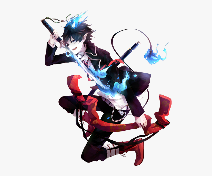 Transparent Rin Okumura Png - Ao No Exorcist Render, Png Download, Free Download