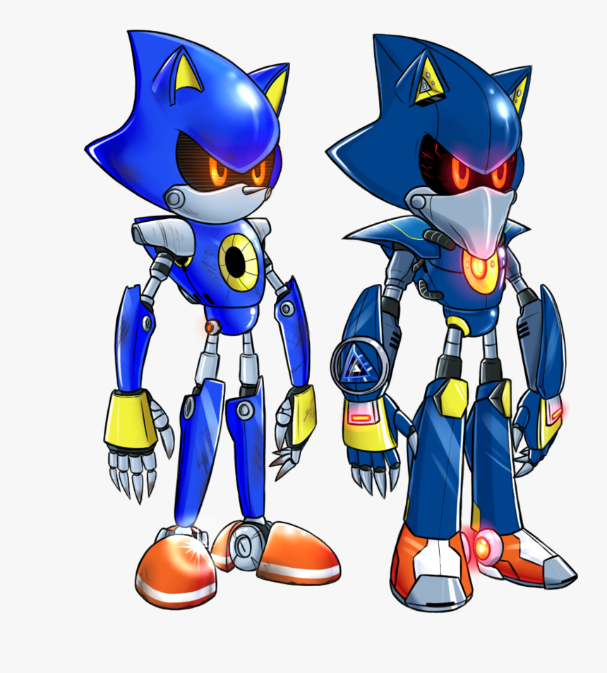 Neo Metal Sonic Render By Minv12-dbfomod - Neo Metal Sonic Render